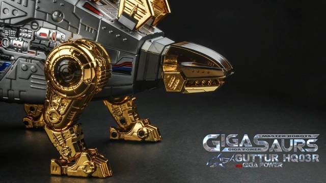 HQ-03R Guttur Chrome Version | GigaPower Gigasaurs