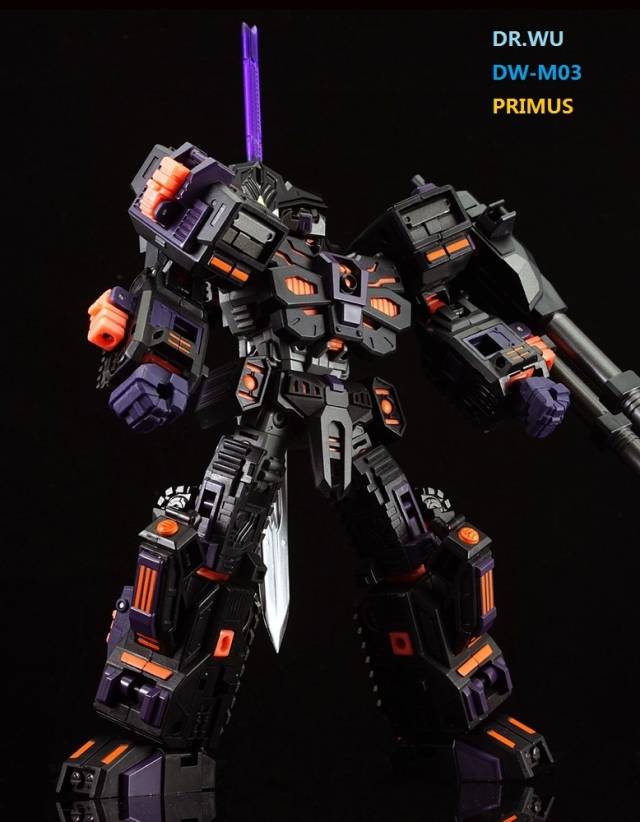 DW-M03 Primus Sword Silver Version | Dr. Wu | Upgrade Kit