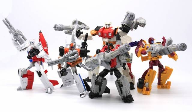 PC-01 Upgrade Kit Black Version for Transformers Combiner Wars Superion or Defensor | Perfect Effect | Upgrade Kit