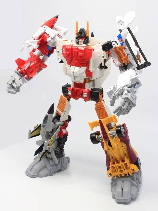 PC-01 Upgrade Kit Black Version for Transformers Combiner Wars Superion or Defensor | Perfect Effect | Upgrade Kit
