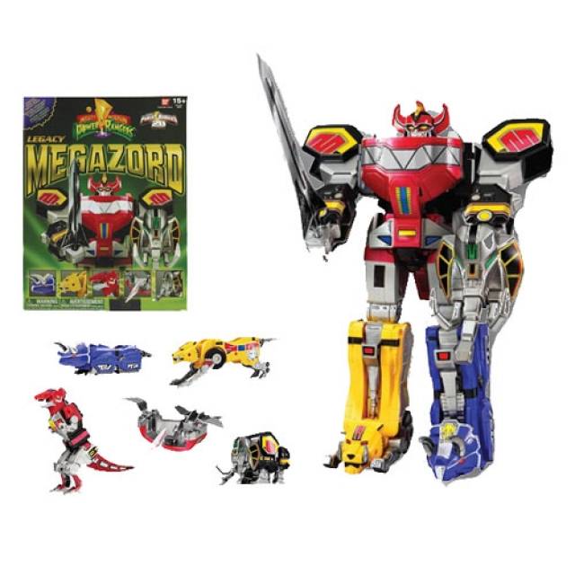 Mighty Morphin Power Rangers | Legacy Dino Megazord | 20th Anniversary Reissue