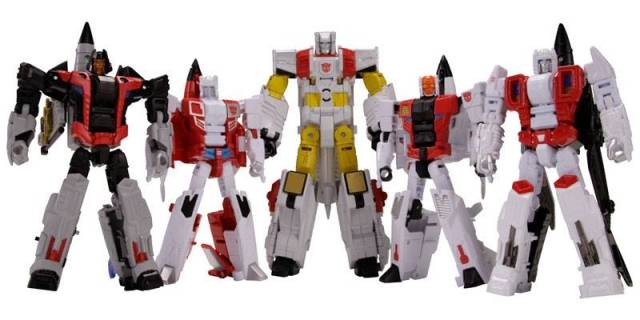 UW-01 Superion Combiner Set of 5 | Transformers Unite Warriors