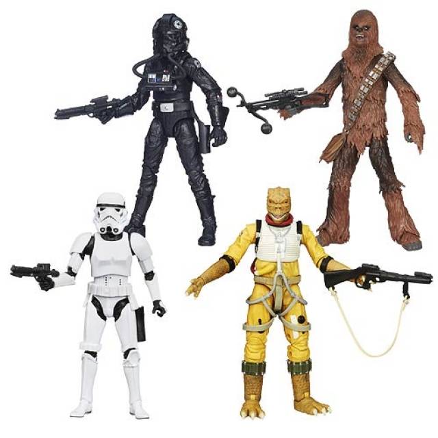 Set of 4 6-Inch Scale | Star Wars The Black Series