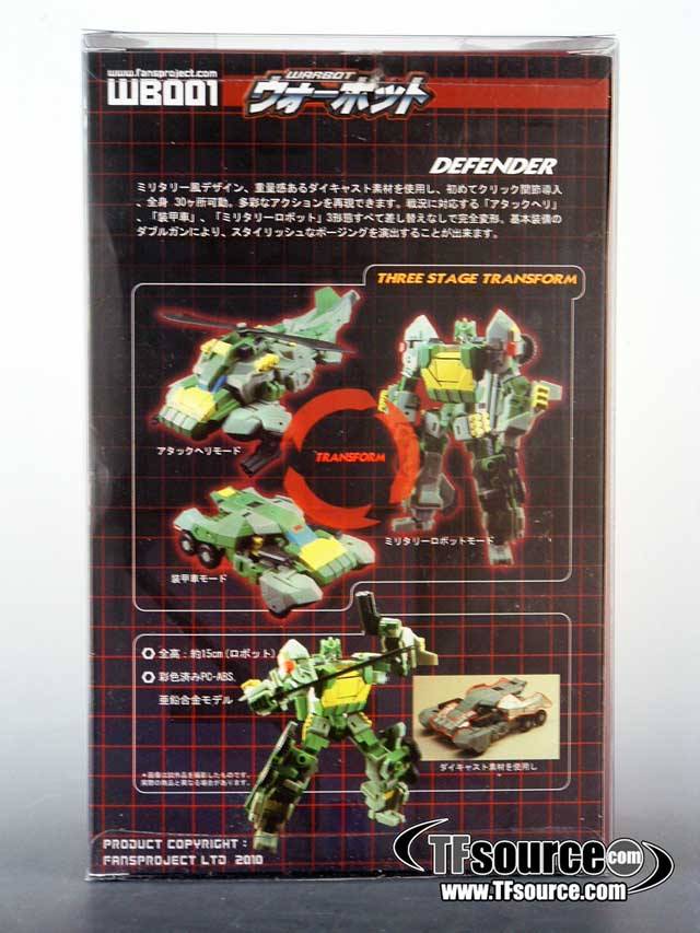 WB001 Defender | Fansproject Warbot