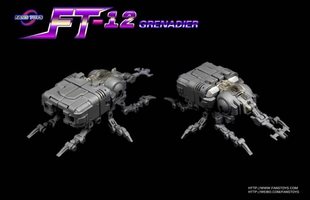 FT-12 Grenadier Grey Chest | Fans Toys