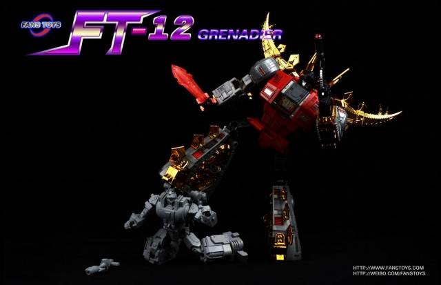 FT-12 Grenadier Grey Chest | Fans Toys