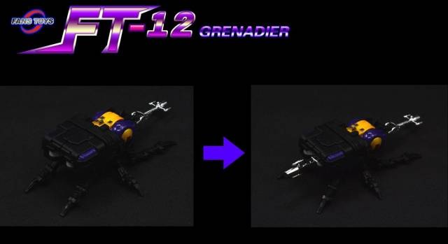 FT-12T Grenadier Purple Chest Version | Fans Toys