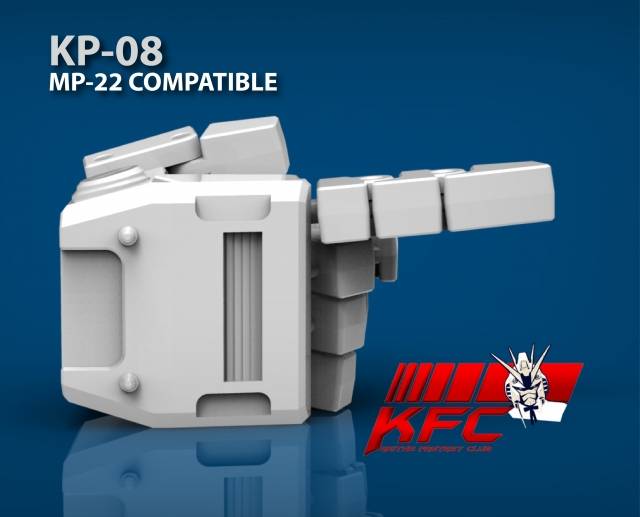 KP-08 Posable Hands Set for Transformers Masterpiece MP-22 Ultra Magnus | Kfc Keiths Fantasy Club | Upgrade Kit