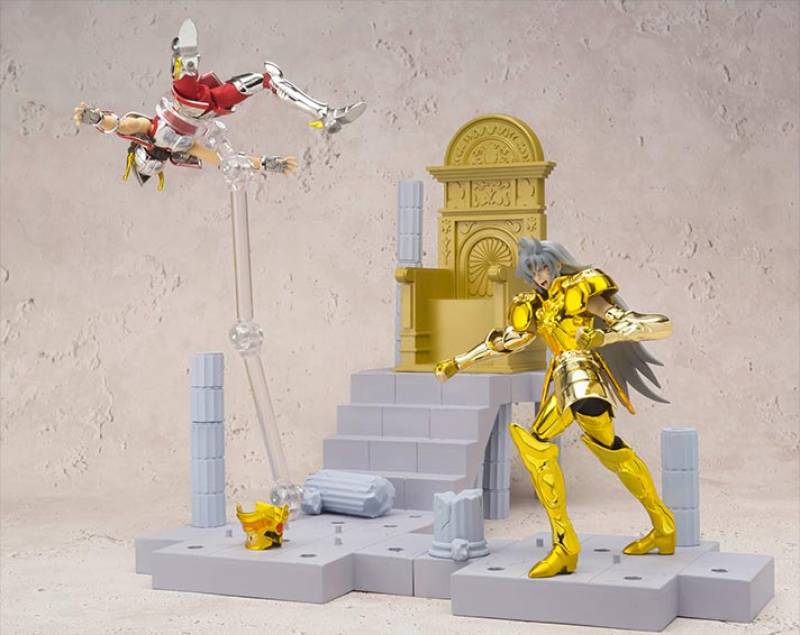 Gemini Saga and The Chamber of the Pope D.D. Panoramation I Bandai Tamashii Nations I Saint Seiya