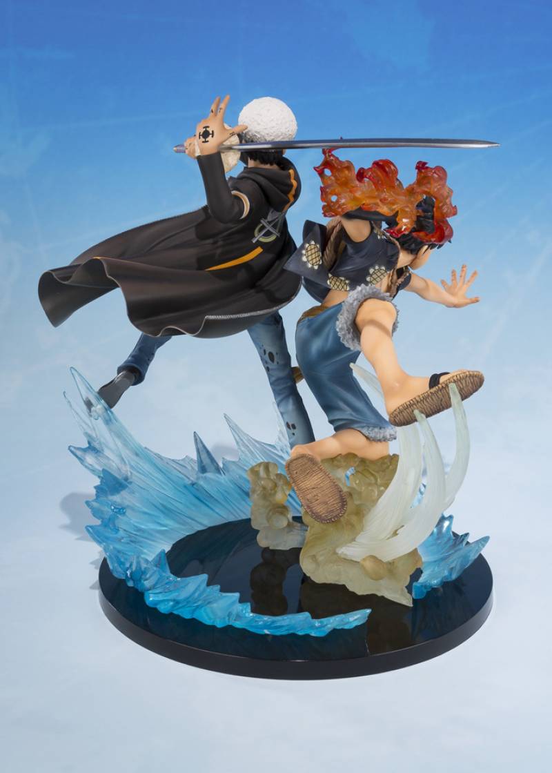 Monkey D Luffy and Trafalgar Law 5th Anniversary Edition S.H. Figuarts | Bandai Tamashii Nations | One piece