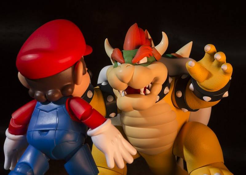 Bowser S.H. Figuarts | Bandai Tamashii Nations | Super mario bros