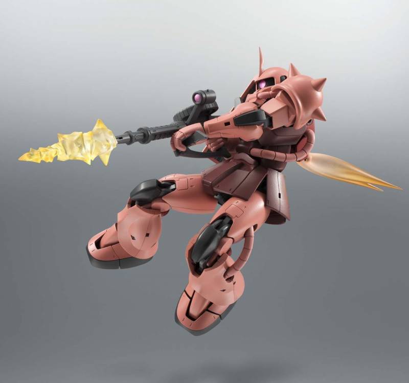 MS-06S Zaku II Char's Custom Model A.N.I.M.E. Version Robot Spirits | Bandai Tamashii Nations | Gundam Heavy Metal L-gaim