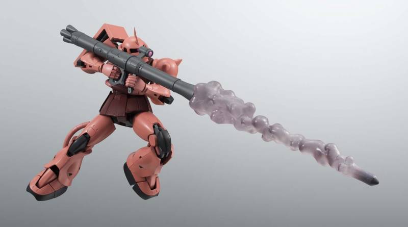 MS-06S Zaku II Char's Custom Model A.N.I.M.E. Version Robot Spirits | Bandai Tamashii Nations | Gundam Heavy Metal L-gaim