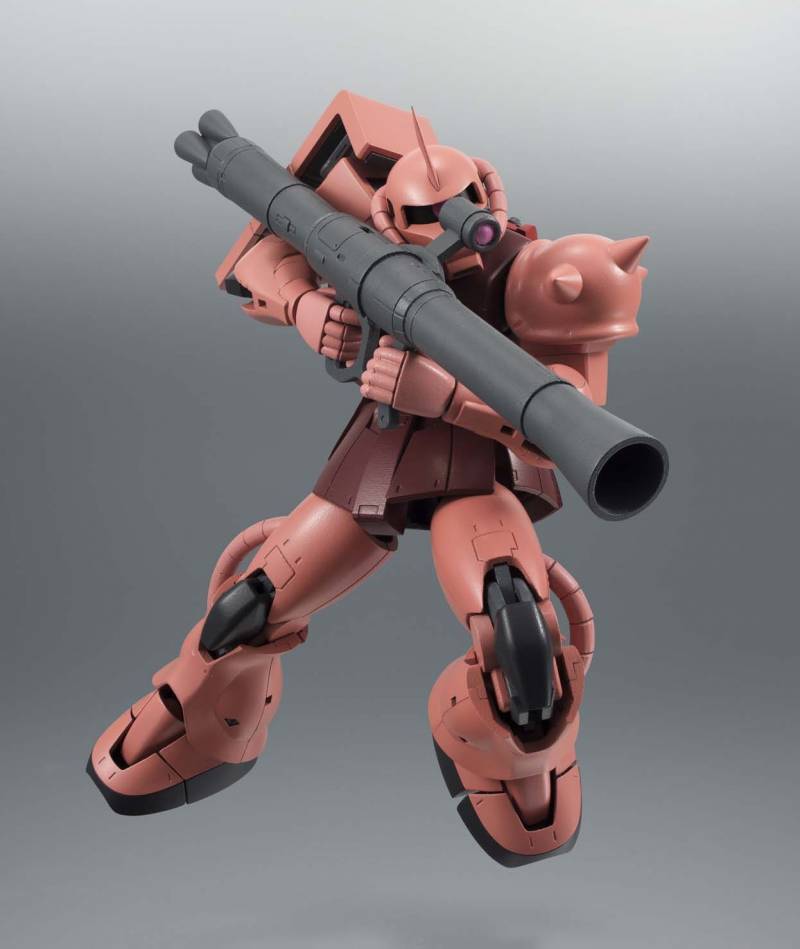 MS-06S Zaku II Char's Custom Model A.N.I.M.E. Version Robot Spirits | Bandai Tamashii Nations | Gundam Heavy Metal L-gaim