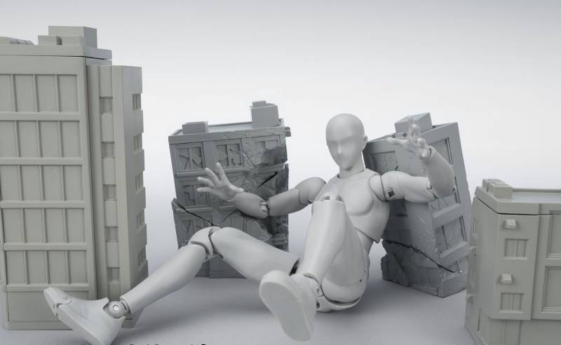 Tamashii Option - Act Building Damaged Ver