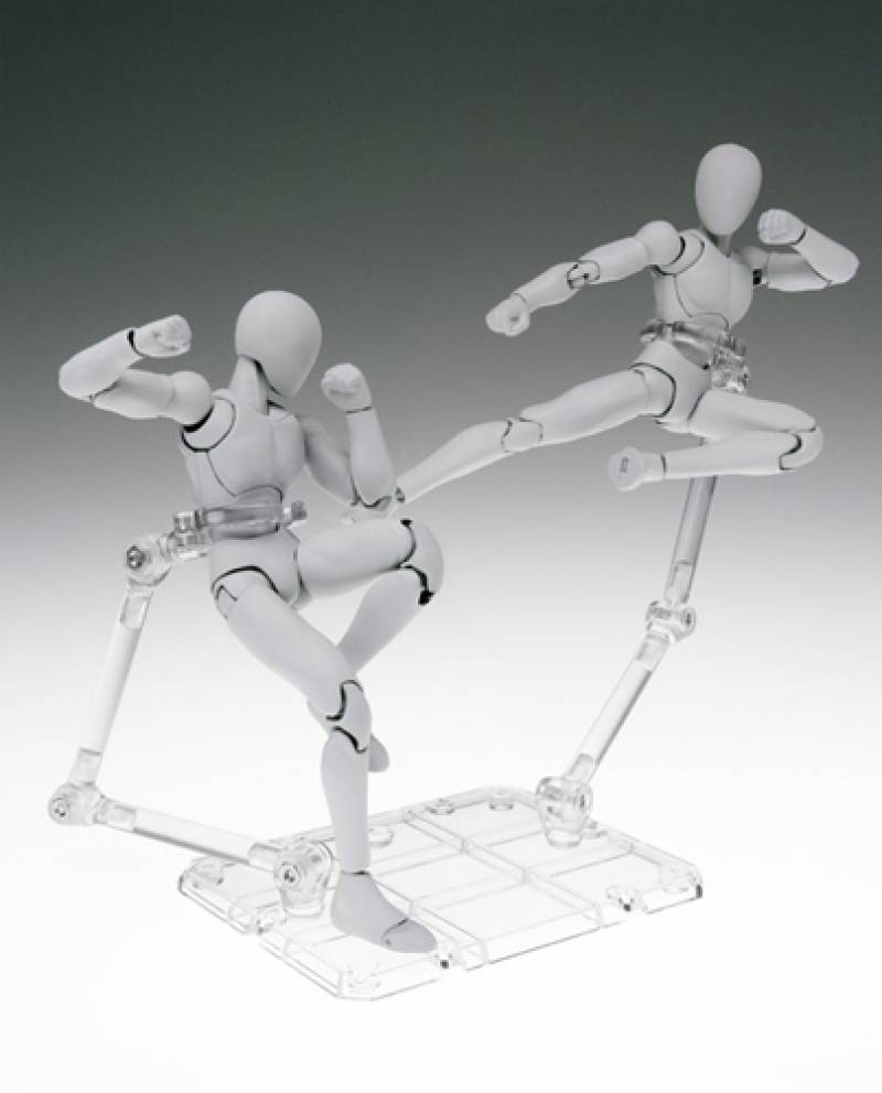 Tamashii Stage - Act. 4 for Humanoid - Clear Stand