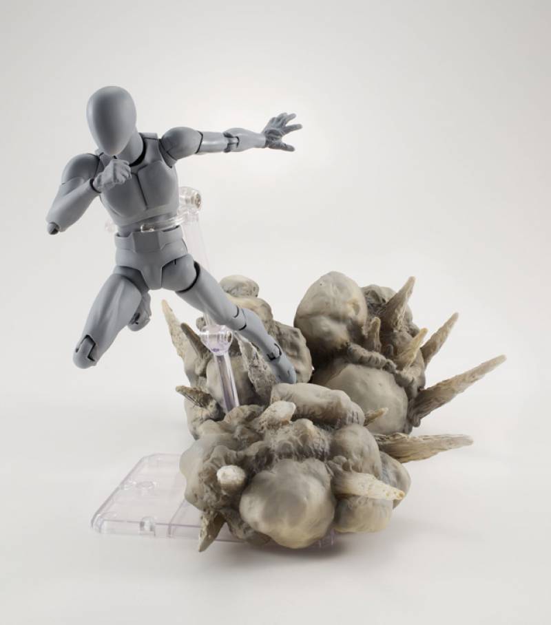 Explosion Gray Version S.H. Figuarts Tamashii Effects | Bandai Tamashii Nations
