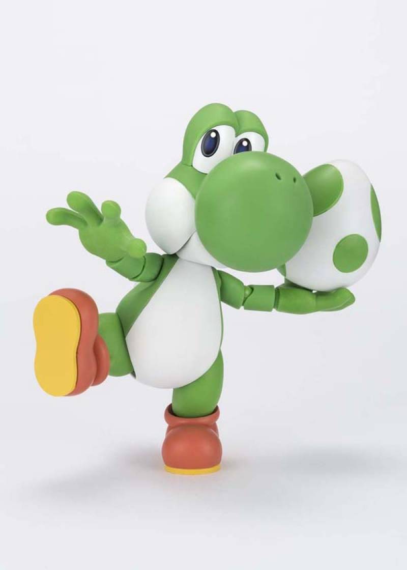 Yoshi S.H. Figuarts | Bandai Tamashii Nations | Super mario bros