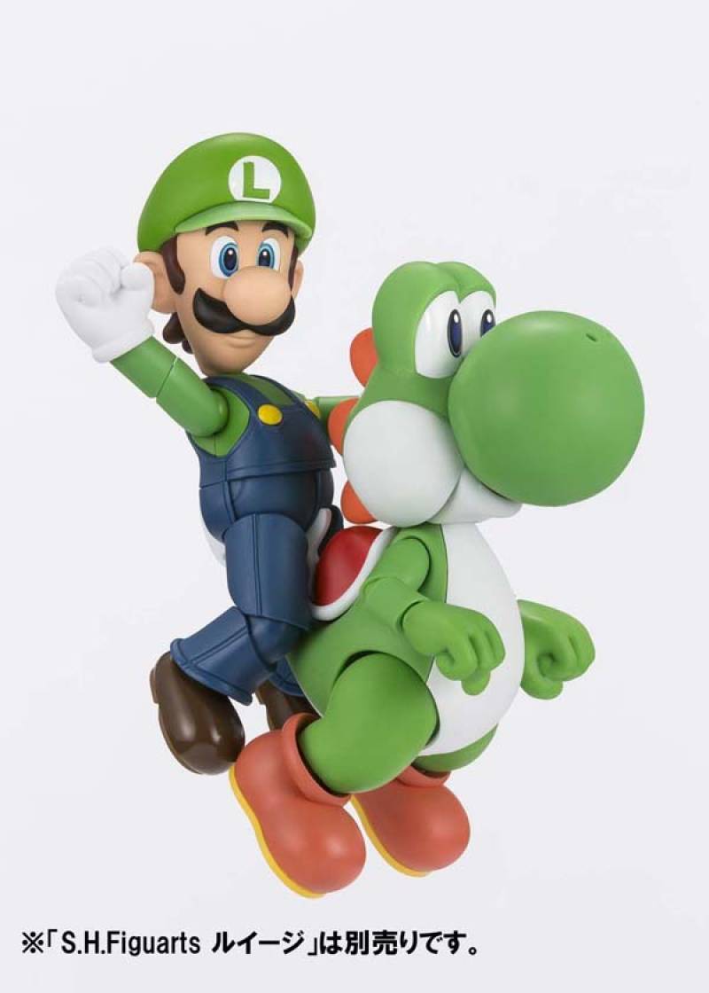 Yoshi S.H. Figuarts | Bandai Tamashii Nations | Super mario bros