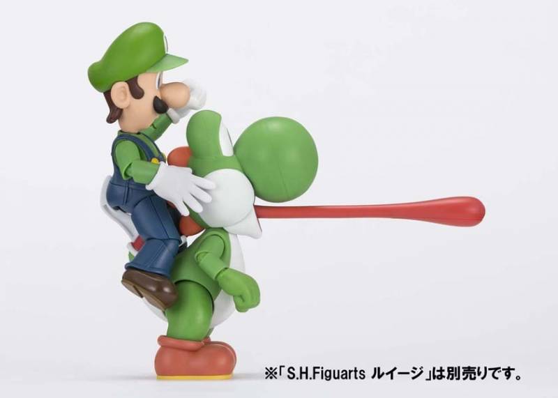 Yoshi S.H. Figuarts | Bandai Tamashii Nations | Super mario bros
