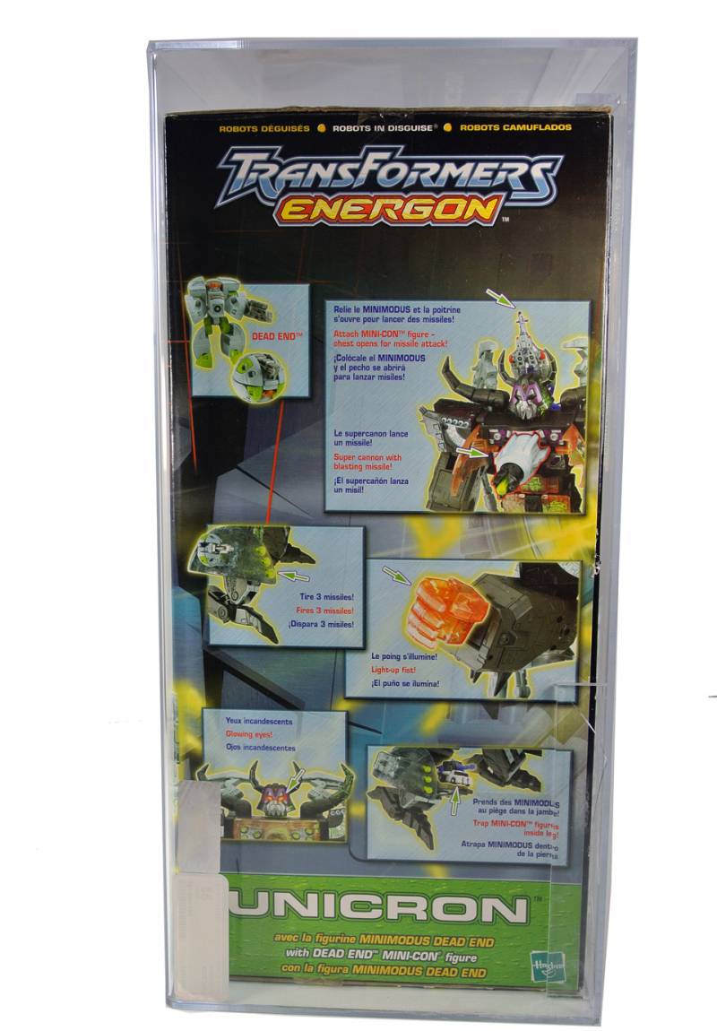Unicron Orange version AFA 85 | Transformers Energon