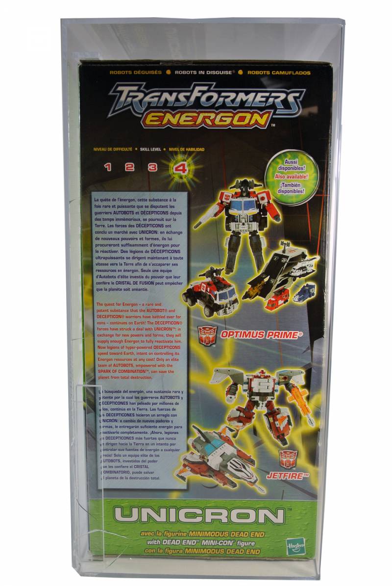 Unicron Orange version AFA 85 | Transformers Energon