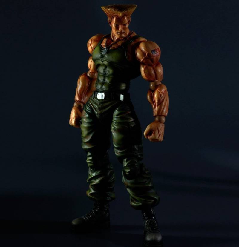 Guile Play Arts Kai I Super Street Fighter 4 I Square Enix