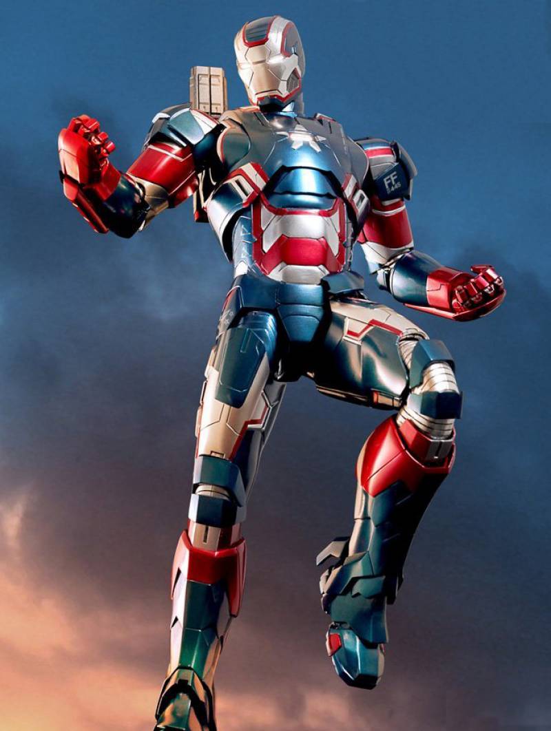 Iron Patriot 1:6 Scale | Hot Toys Movie Masterpiece | Marvel Iron Man 3