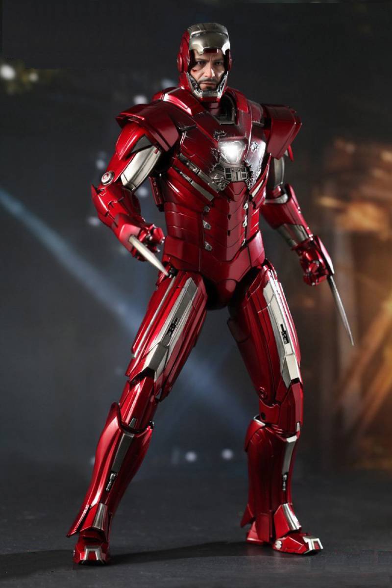 Silver Centurion Mark 33 1:6 Scale | Hot Toys Movie Masterpiece | Marvel Iron Man 3