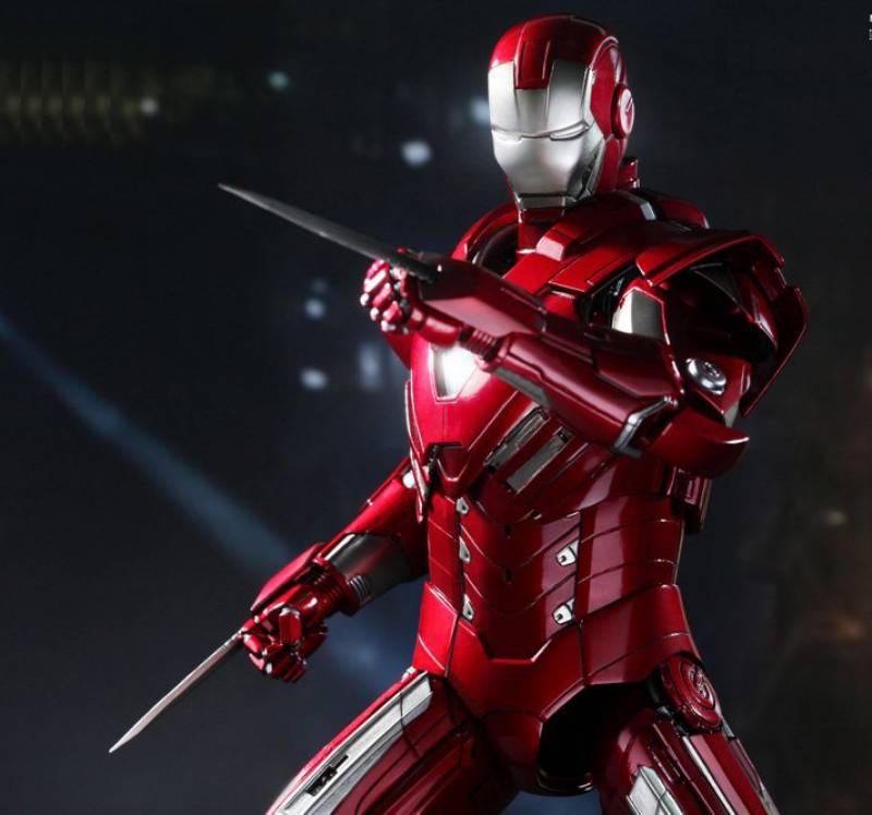 Silver Centurion Mark 33 1:6 Scale | Hot Toys Movie Masterpiece | Marvel Iron Man 3