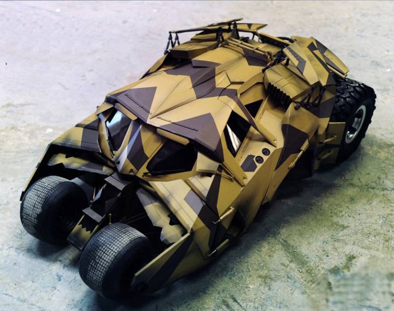 Tumbler Camo Version 1:6 Scale | Hot Toys Movie Masterpiece | Dc Comics Batman: The Dark Knight Rises