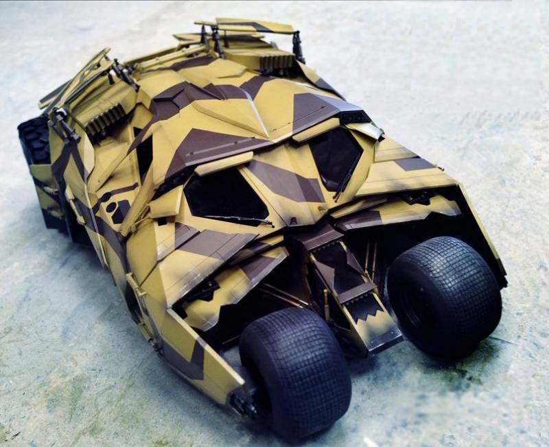 Tumbler Camo Version 1:6 Scale | Hot Toys Movie Masterpiece | Dc Comics Batman: The Dark Knight Rises