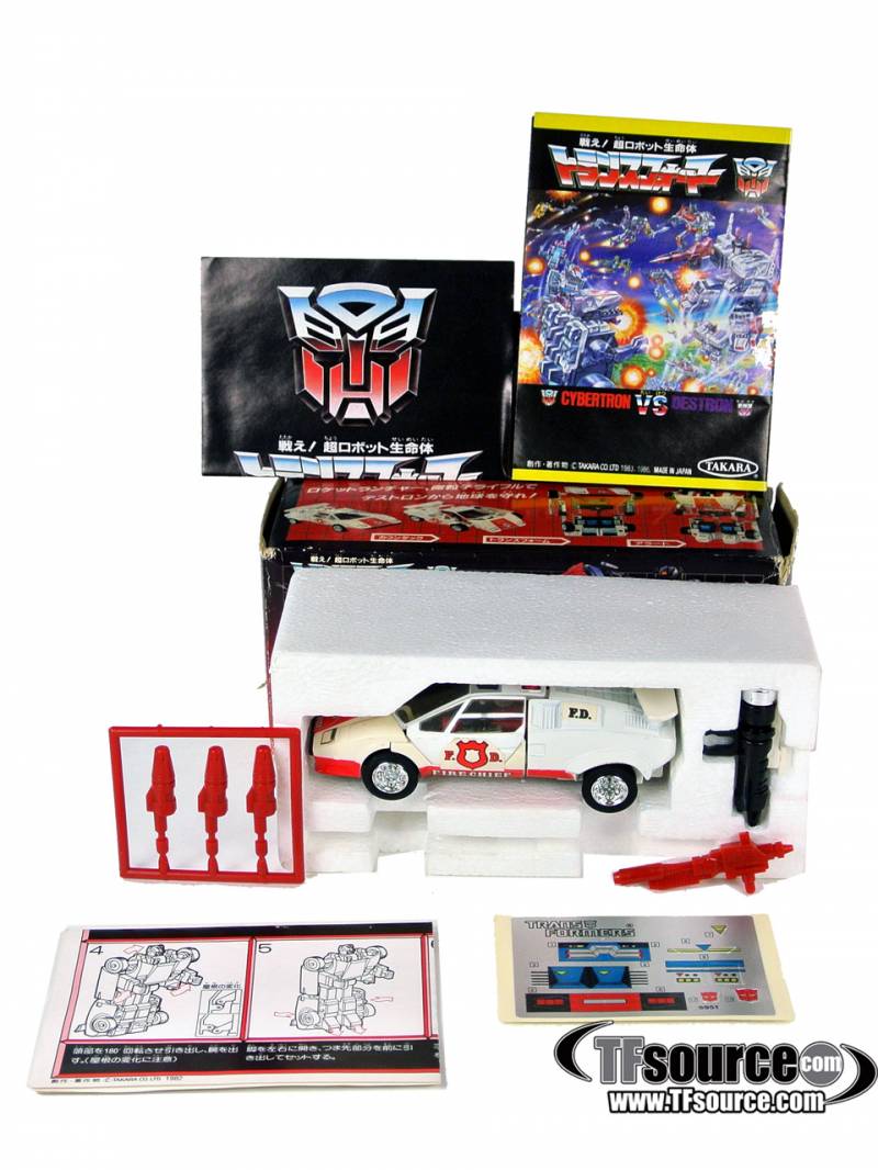 05 Red Alert G1 Car | Vintage Japanese G1 Transformers