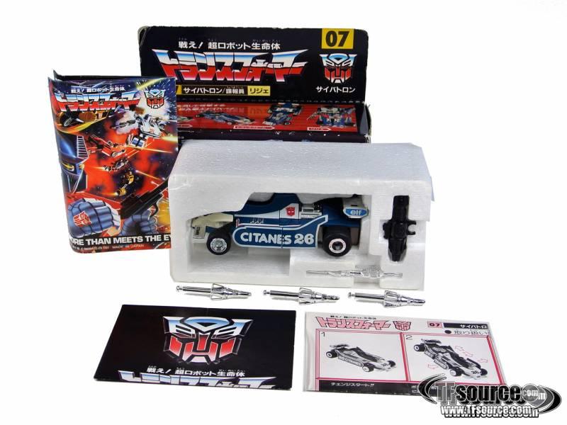 07 Mirage G1 Car | Vintage Japanese G1 Transformers