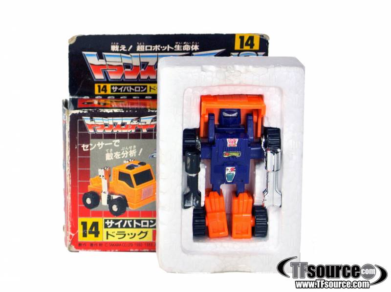 14 Huffer Minibot | Vintage Japanese G1 Transformers