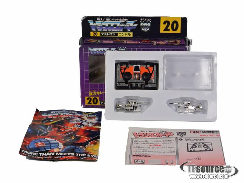 20 Laserbeak Cassette | Vintage Japanese G1 Transformers