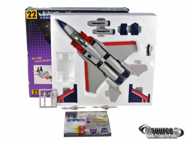 22 Starscream Seeker Jet | Vintage Japanese G1 Transformers