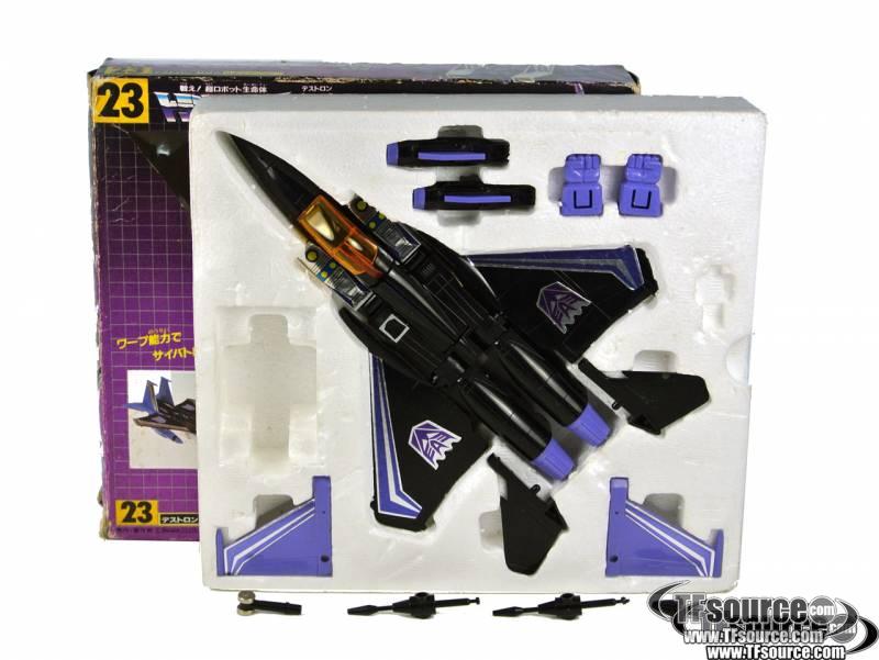 23 Skywarp Seeker Jet | Vintage Japanese G1 Transformers