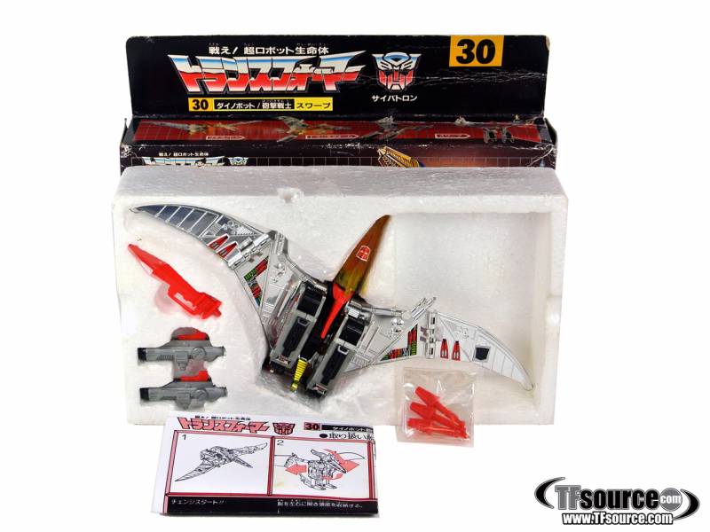 30 Swoop Dinobot | Vintage Japanese G1 Transformers