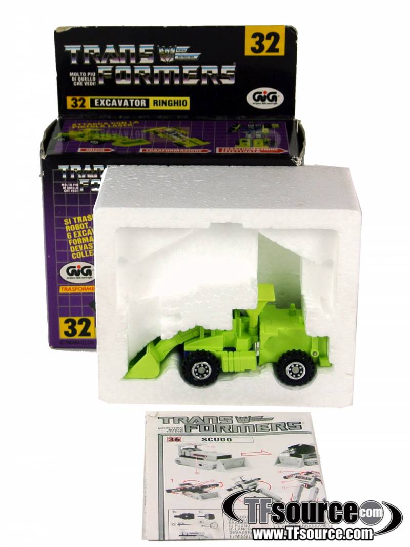 32 Scrapper Ringhio Japanese Transformers G1 | Transformers Generation One