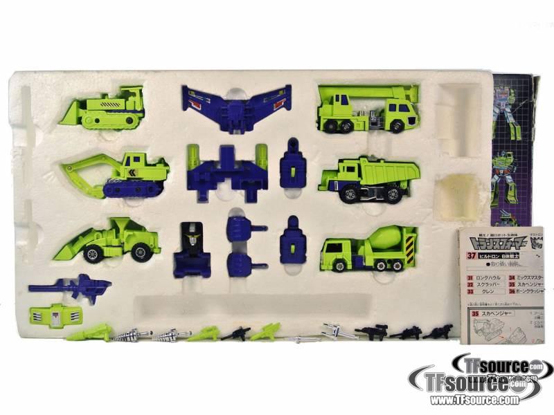 37 Devastator Combiner | Vintage Japanese G1 Transformers