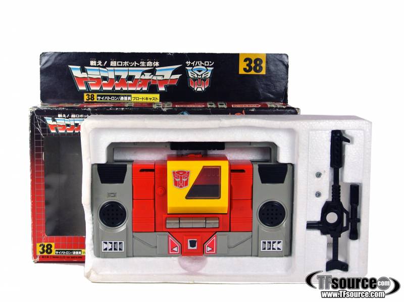 38 Blaster | Vintage Japanese G1 Transformers