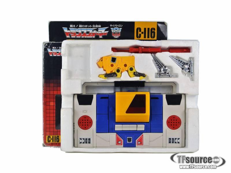 C-116 Twincast | Vintage Japanese G1 Transformers