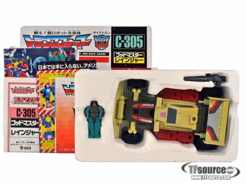 C-305 Ranger Godmasters | Vintage Japanese G1 Transformers