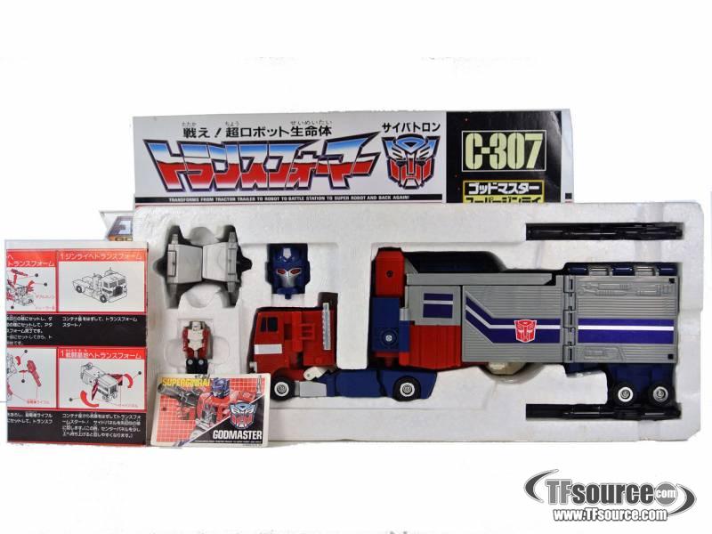 C-307 Super Ginrai | Vintage Japanese G1 Transformers
