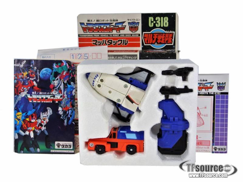 C-318 Machtackle Combiner | Vintage Japanese G1 Transformers