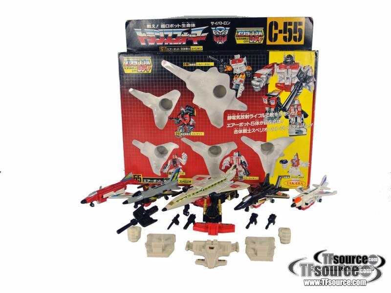 C-55 Superion Combiner | Vintage Japanese G1 Transformers