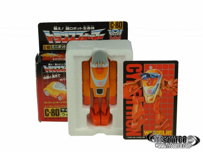 C-80 Wheelie Minibot | Vintage Japanese G1 Transformers