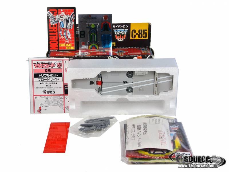 C-85 Broadside Triple Changer | Vintage Japanese G1 Transformers