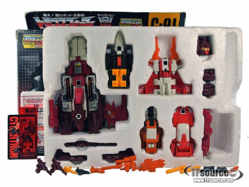 C-91 Computron Combiner | Vintage Japanese G1 Transformers